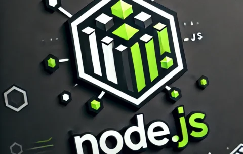 DALL·E 2024-09-17 13.12.04 - A modern and sleek logo for 'Node.js'. The design should include elements representing JavaScript, server-side development, and scalability. The color