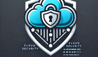 DALL·E 2024-09-17 13.36.14 - A modern and sleek logo for 'Cloud Security'. The design should symbolize protection, data security, and cloud computing. Incorporate a cloud shape wi